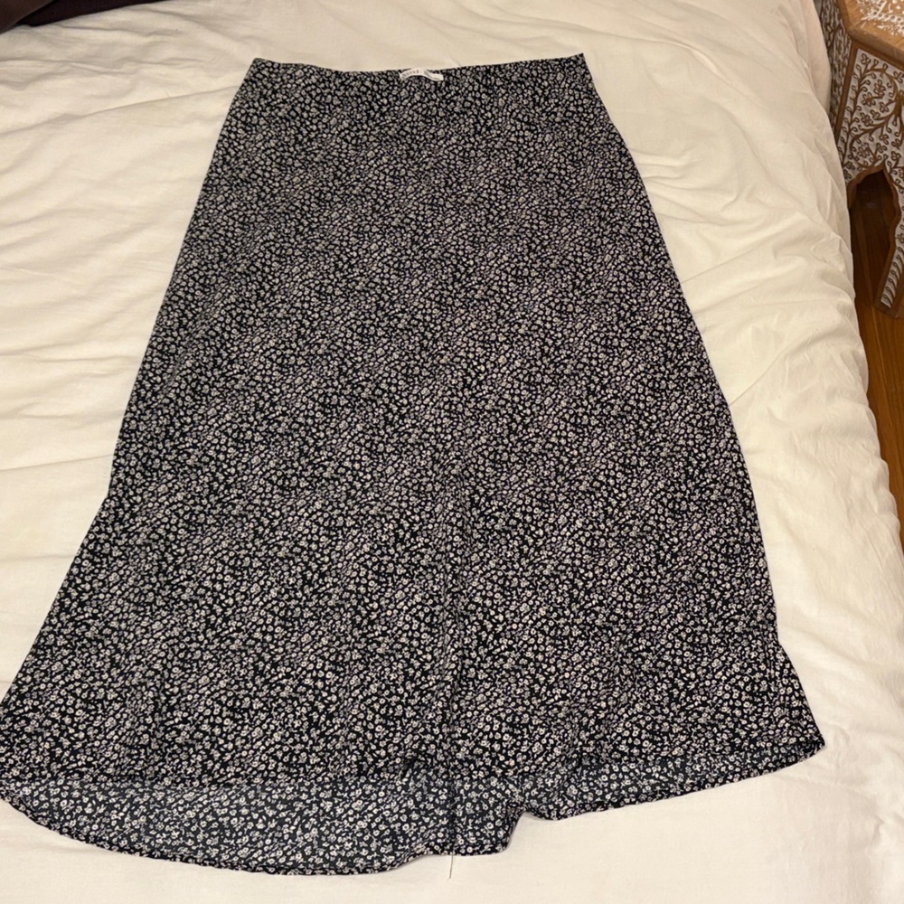 Floral Midi Skirt